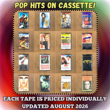 BUILD UR OWN CASSETTE LOT ALL TAPES PRICED $5...