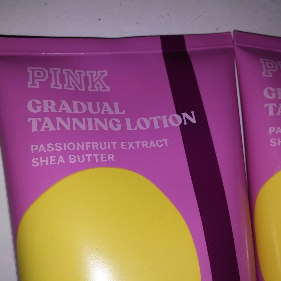 Victoria's Secret ROSA Loción Bronceadora Gradual Set de 3 Glowy Coco Passion Nuevo Foto 3 de 4