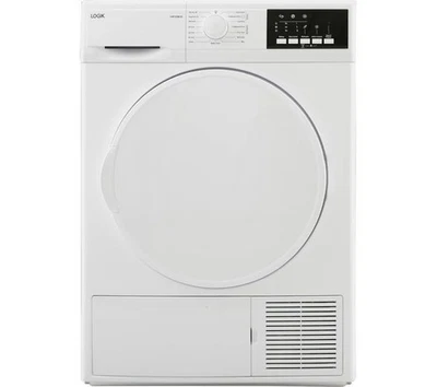 New Graded LOGIK LHP10W23 10 kg Heat Pump Tumble Dryer - White RRP £329 - Image 1 of 4