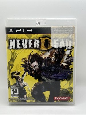 NeverDead PS3 Complete CIB PlayStation 3 Action Shooter Konami Tested Fast Ship