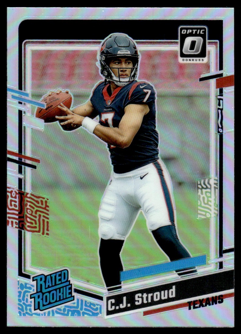2023 Donruss Optic Holo Rated Rookie C.J. Stroud RC Houston Texans #244