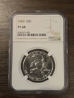 1963 Franklin Half Dollar 50C NGC PF68