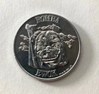 Star Wars 1985 Vintage Romba Ewok COLLECTORS COIN Kenner Original Last 17 POTF