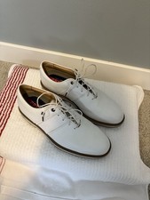 FootJoy Dryjoys Premiere Series Packard Golf Shoes 53908 - Men's Size 9.5 White