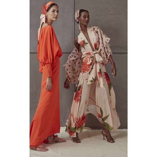 silvia tcherassi sabanilla dress scarlet Large - Picture 2 of 12