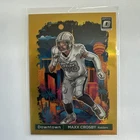 2024 Donruss Optic Football Gold Downtown! /10 Maxx Crosby No. 23