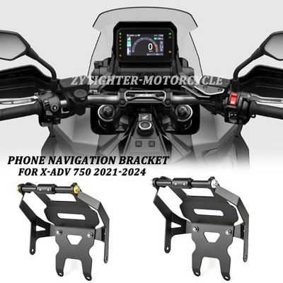 Supporto Navigatore Per Moto Honda X-ADV 750 2021-2025 – Staffa 22mm O 12mm, Per Telefono O GPS, Montaggio Senza Attrezzi