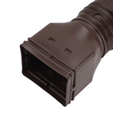 2-Pack Telescopic Rain Gutter Downpipe Extension For Flood Prevention