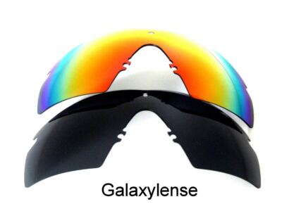 Galaxy Ersatzgläser Für Oakley Si Ballistic M Frame 2.0 Z87 Schwarz/Rot