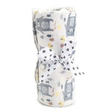 Boritar Baby Blanket/Crib Quilt Soft Minky Double Layer Dotted Backing 30"x40"