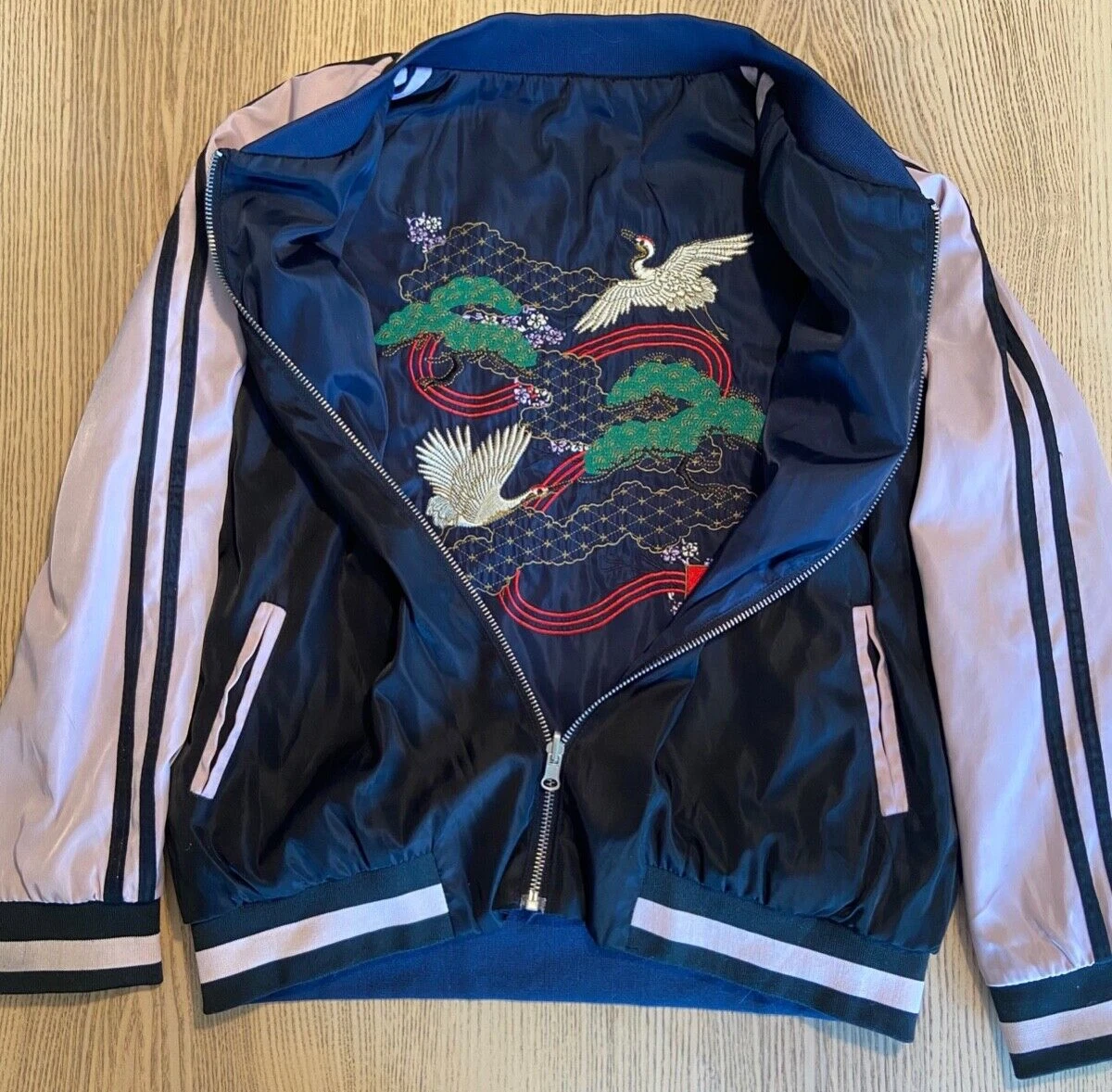 Rita Ora x adidas reversible bomber Tokyo Jacket