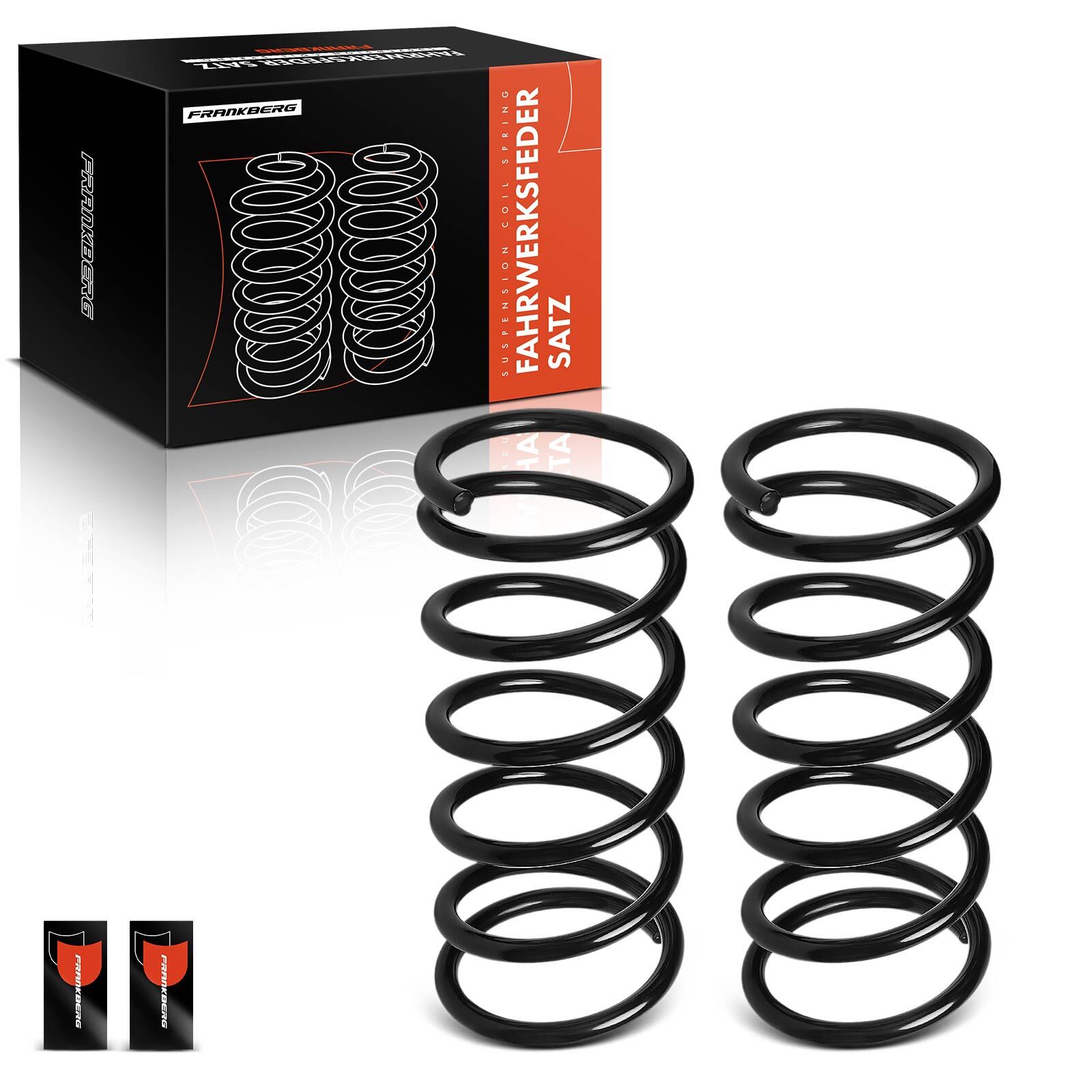 Frankberg 2x Coil Spring Set for Citroen Relay I I 230 I 244 1994-2006 Front