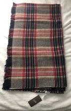J.Jill SL - NEW Soft  Cozy Multicolored Plaid Ruana Wrap
