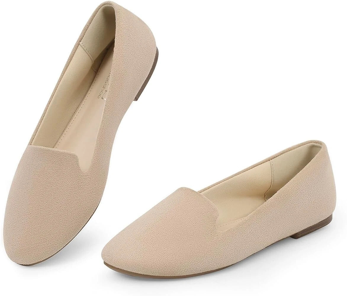Womens memory foam flats clearance
