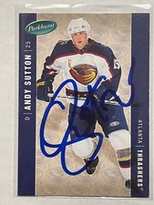 Atlanta Thrashers ANDY SUTTON Signed Card