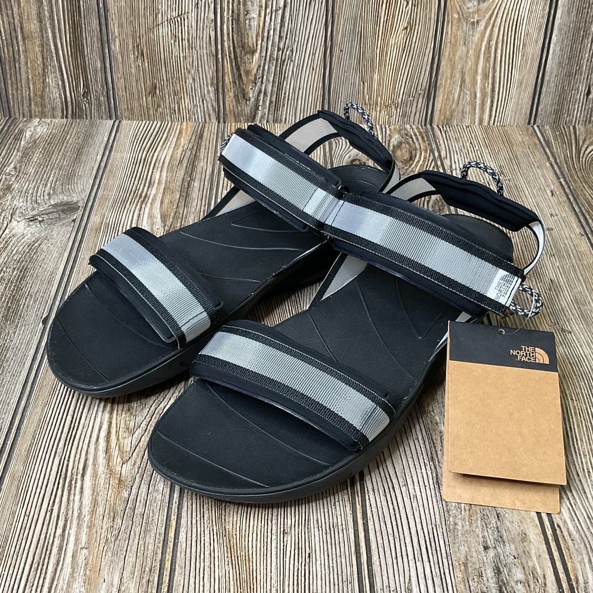 The North Face Skeena Sandals Mens Red Pink Black Striped Sport Strappy NF0A46BG The North Face Women main image 3