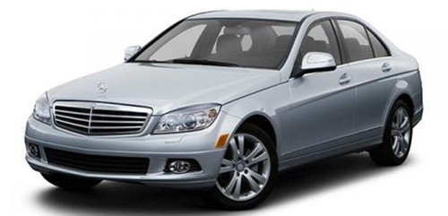 New Splash Guards Mud Flaps For 2007-2010 Mercedes Benz C Class W204 Saloon - Picture 8 of 8
