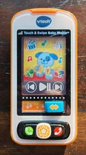 V-Tech Touch And Swipe Baby Play Phone Touchscreen (Tested)