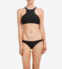 Piha Swimwear Women  s Bikini Set 2 Piece NWT High Neck Cropped Top 6,8,10