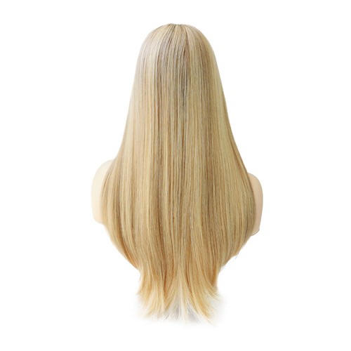 Damen European Nagelhaut Remy Haarperücken Echthaar Mono Top Spitze vorne mittlere Größe - Bild 22 von 40