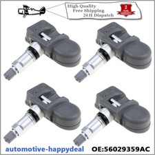 4X TPMS Tyre Pressure Sensor Fits For Chrysler Dodge JEEP GRAND CHEROKE New