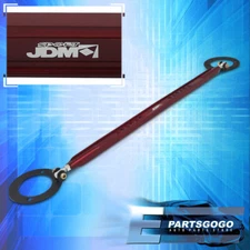 For 92-96 Honda Prelude BB Si VTEC Rear Upper Aluminum Strut Tower Bar Brace Red