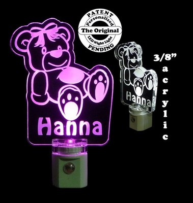 personalized baby night light