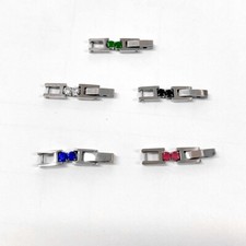 Prolunga Bracciale Tennis Acciaio o 18k Uomo Donna, colore e misura a scelta