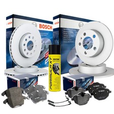 BOSCH Bremsensatz WK MERCEDES A-KLASSE VORN Ø276 HINTEN Ø258 Reiniger BOSCH Bremsensatz WK MERCEDES A-KLASSE VORN Ø276 HINTEN Ø258 Reiniger