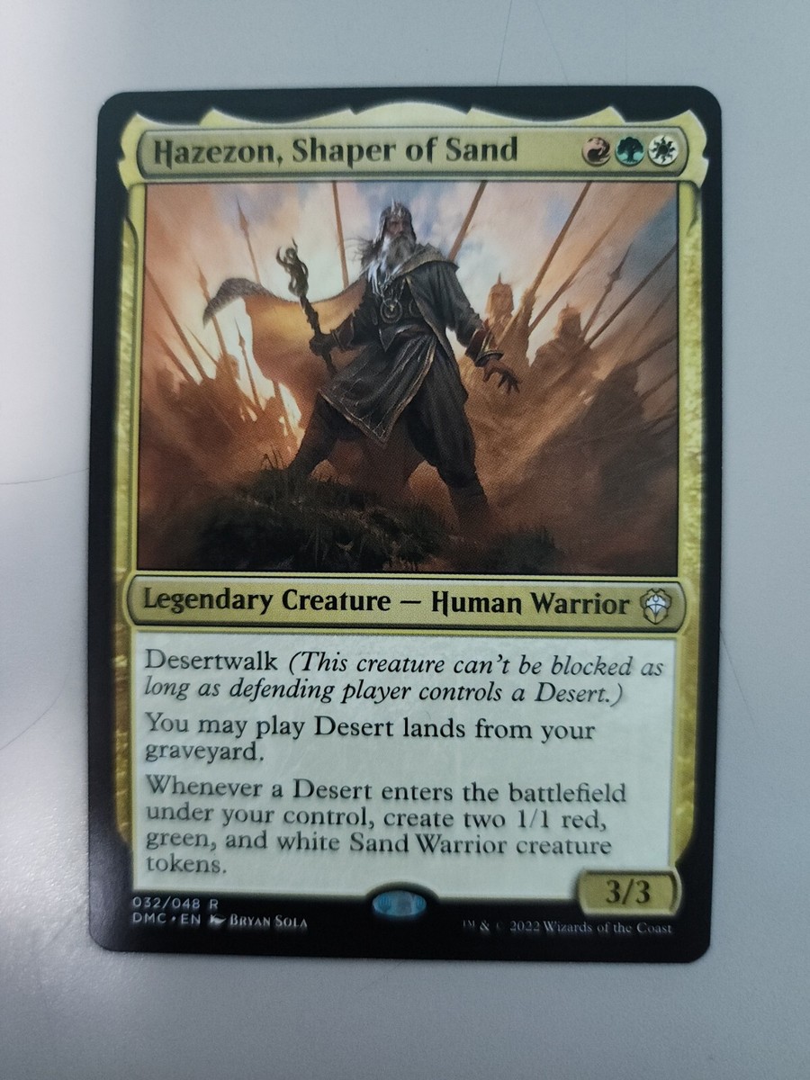 MTG Hazezon, Shaper of Sand Commander: Dominaria United 032/048