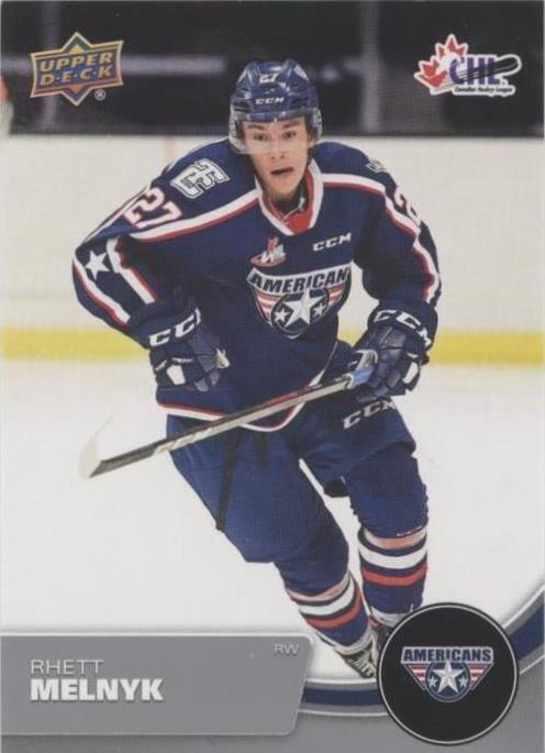 2021-22 Upper Deck CHL - Rhett Melnyk #122 - 1 of 1