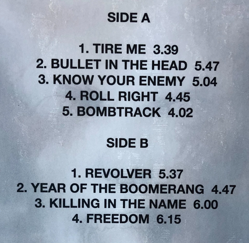 Rage Against The Machine Live At Irvine Meadows 1995 Vinyl Record New Sealed - Image 3 of 4