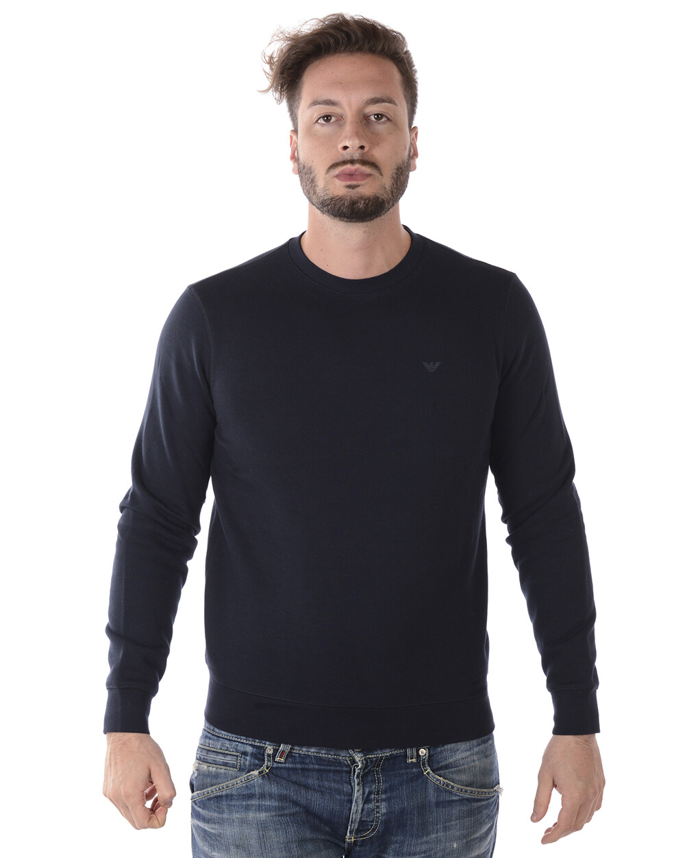 Толстовка Emporio Armani с капюшоном Мужская синяя 8N1M191JQPZ 939 SzL СДЕЛАЙТЕ ПРЕДЛОЖЕНИЕ 37890₽