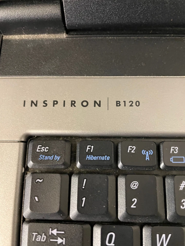 Laptop Dell Inspiron B120 14" Intel Celeron M 2GB 60GB HDD XP Pro Office #750A Foto 3 de 4