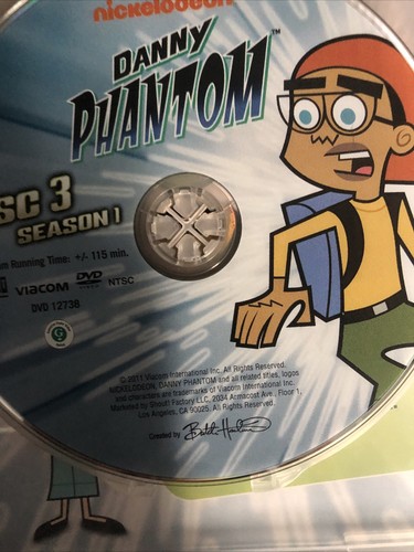 DANNY PHANTOM SEASON 1 DVD 4 Disc Set NTSC 1 - Picture 5 of 6