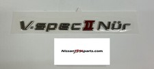 Genuine Nissan Skyline Gtr R34 Rear Bumper V-spec Ii Nur Emblem84896-ab060