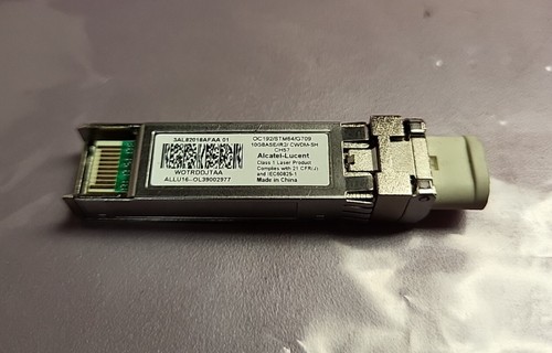 Alcatel Lucent Nokia 10G CWDM SFP+ 1570nm OC192/STM64/G709/10GBASE/IR2/CWDM-SH - Picture 1 of 2