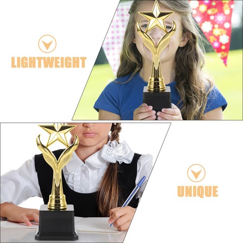 2 Stück Pentagramm Pokal Kind Kinder Spiel Auszeichnungen Kinder Wettbewerb - Bild 7 von 12