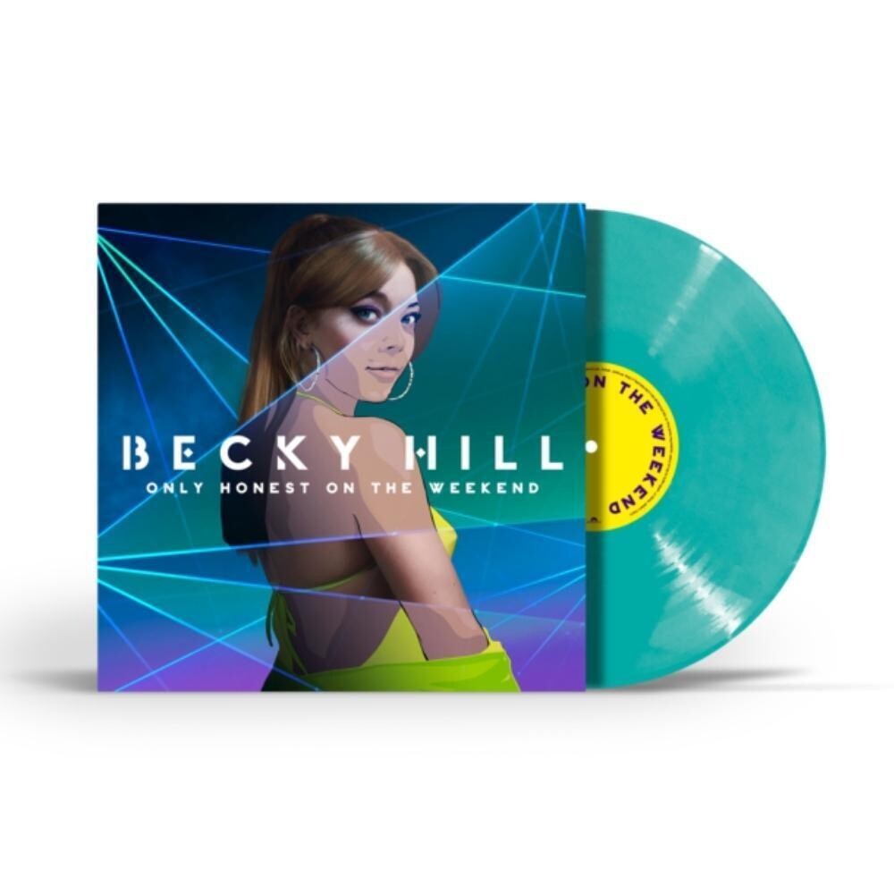 Becky Hill – Only Honest On The Weekend Turquoise Vinyl LP 2021 Sealed