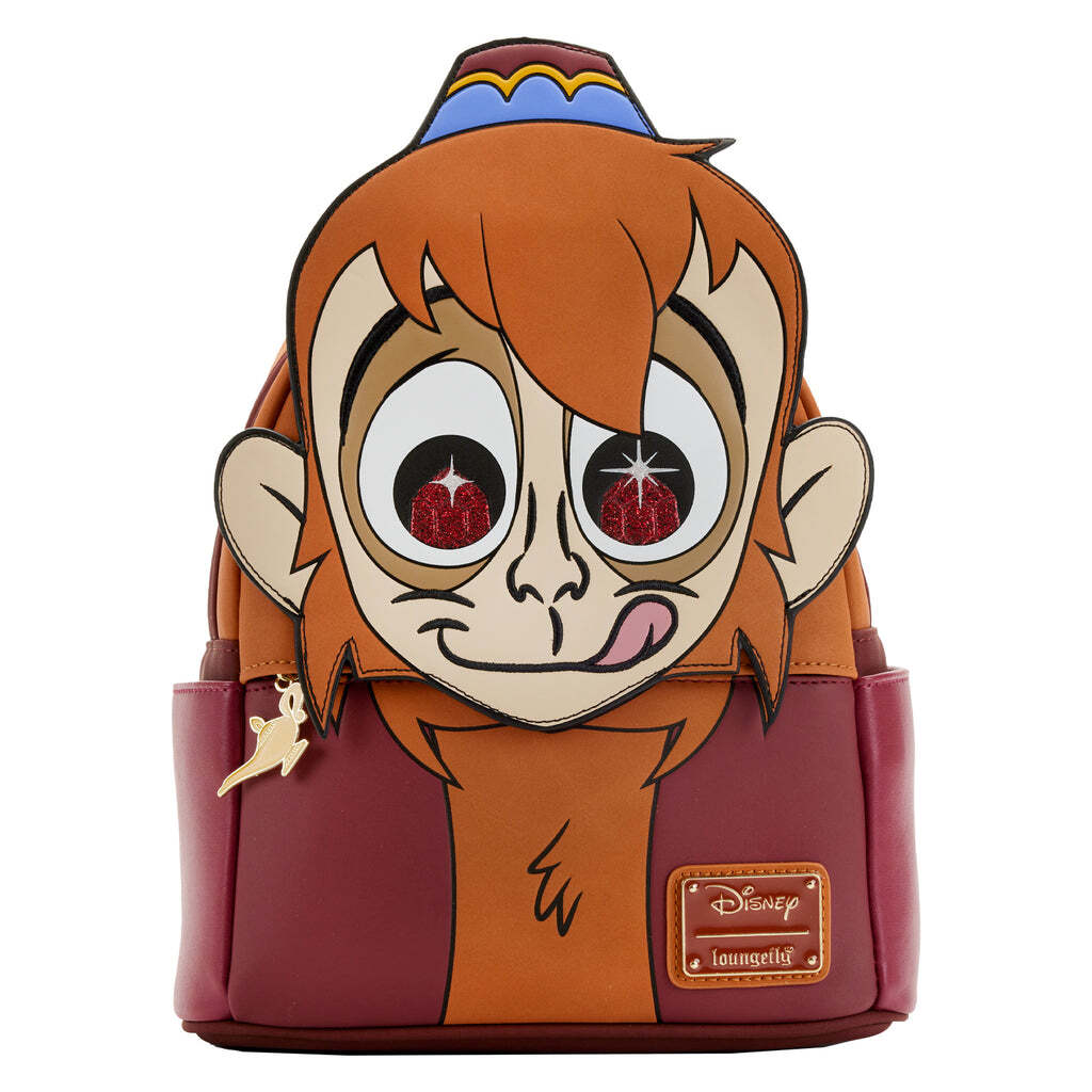 Loungefly Disney Aladdin Abu Monkey Figural Cosplay Mini Backpack
