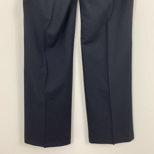 NEW Uniform Group Womens Navy Blue Pants Size 12 Boot Flare Wool Blend