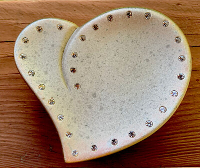 Alva Jewellery Norway Heart Shape Metal Jewelry Box by Designer Kansa Dahlqvist