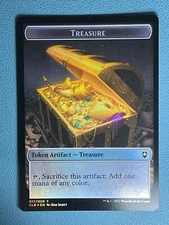 MTG Treasure // Ox Double-sided Token Baldur's Gate CLB NM