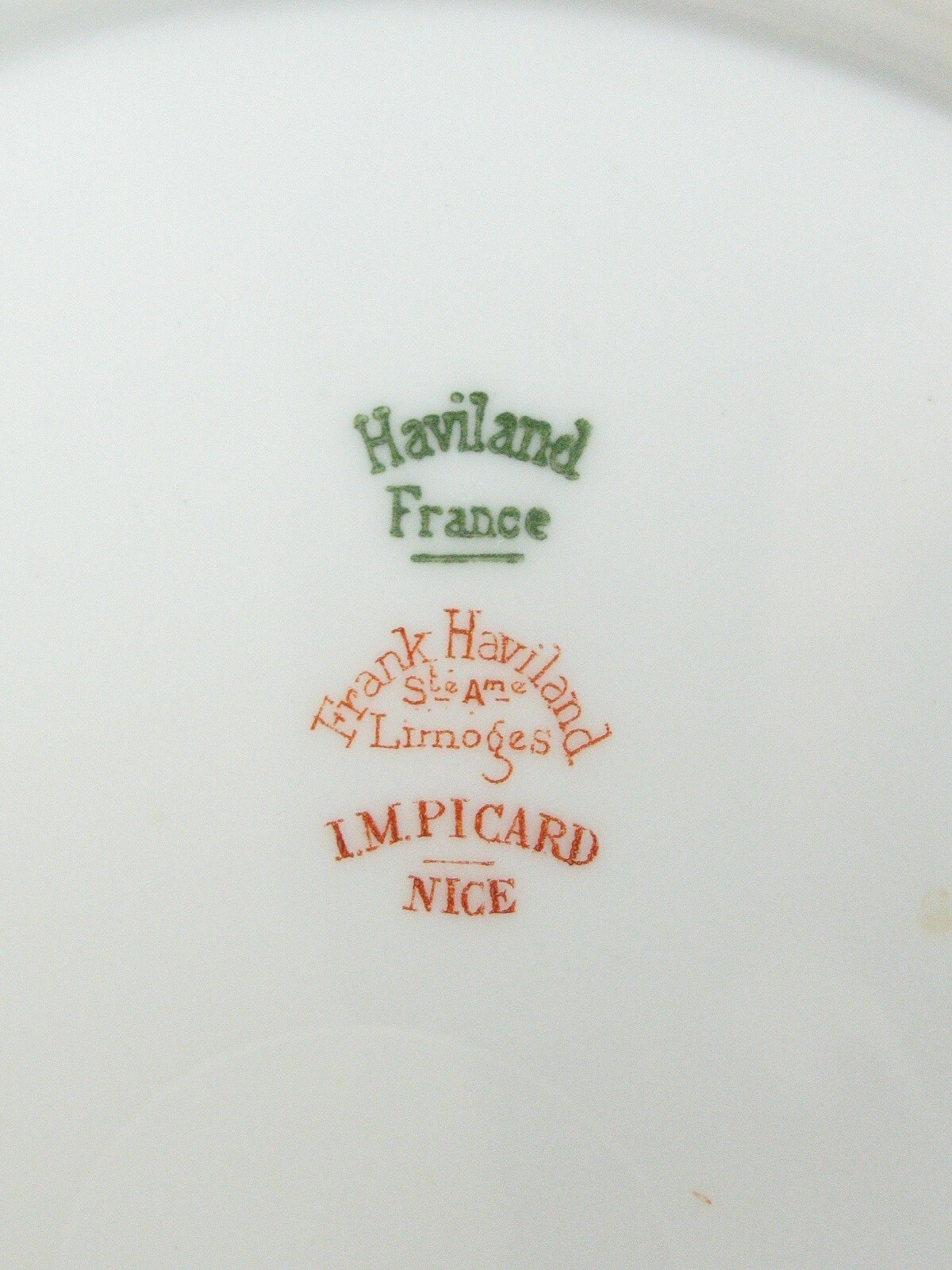 HAVILAND Limoges GOLD Encrusted Band White 16 Dinner Plates eBay