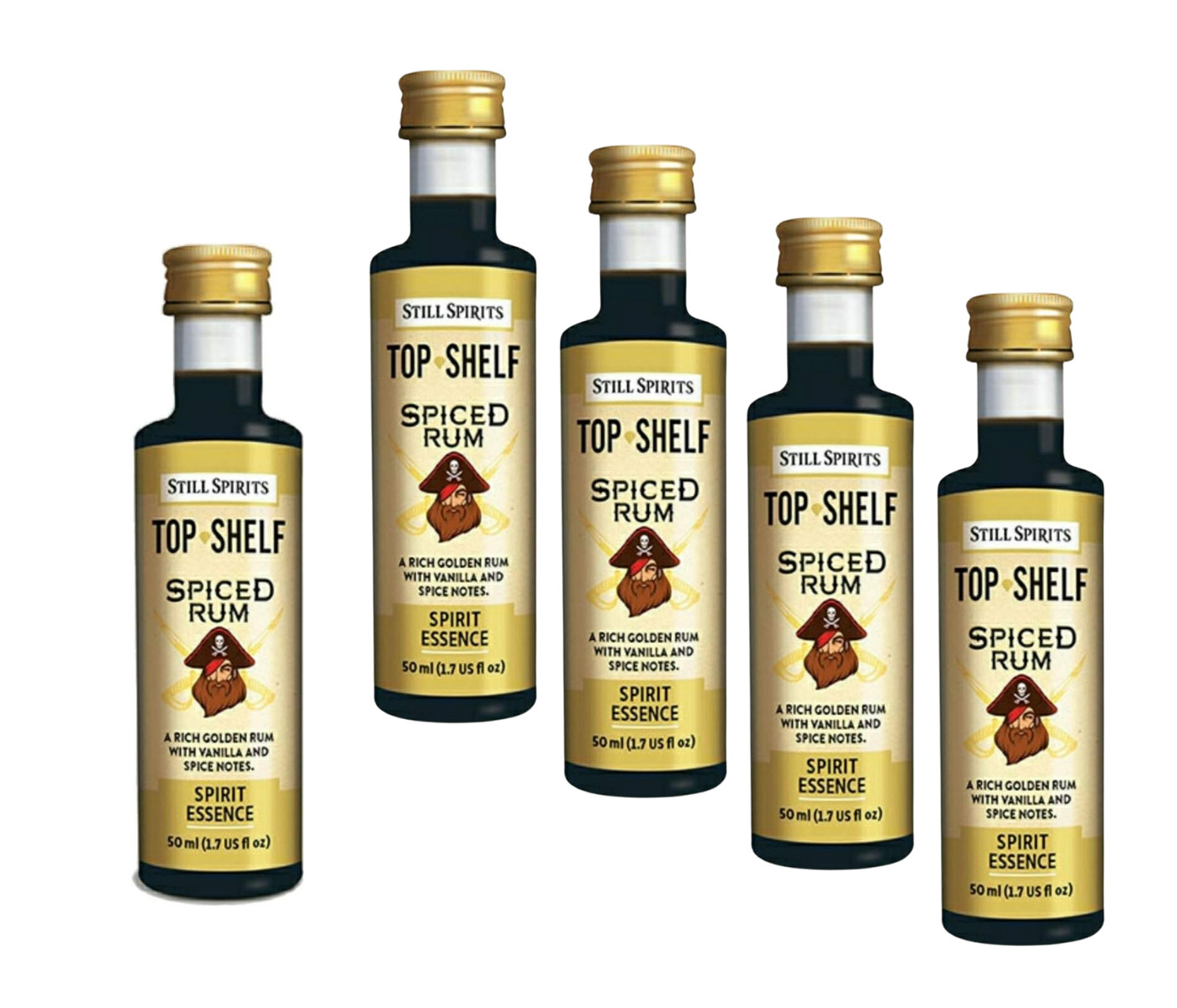 Still Spirits Top Shelf Spiced Rum 50Ml Essence Flavours 2.25L - Image 6