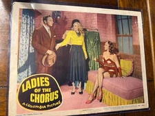 LADIES OF THE CHORUS - MARILYN MONROE Original Lobby CARD #8 1948 NICE