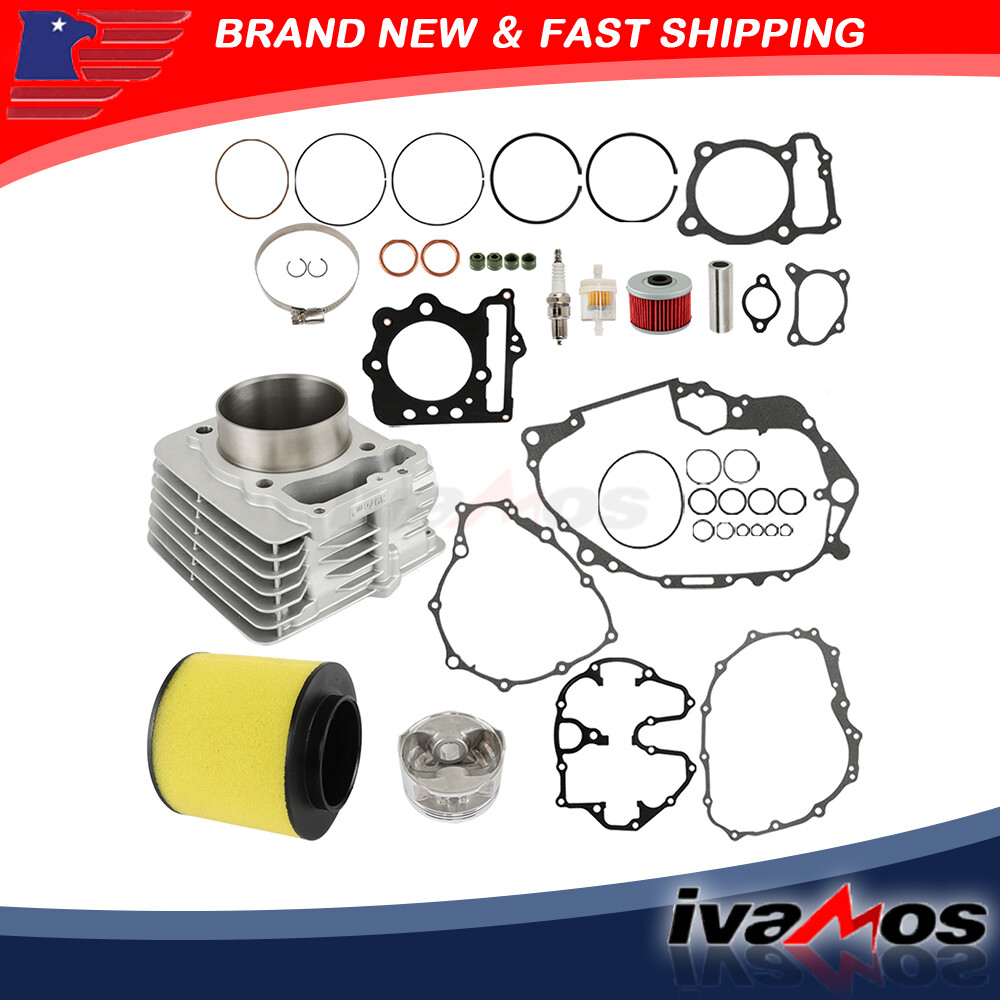 Cylinder Big Bore 397cc Piston Ring Kit For Honda Trx400ex SporTrax