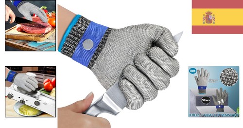 Guantes Anticortes, Guantes de Trabajo, Guantes de Seguridad XL - Protege Manos - Imagen 2 de 11