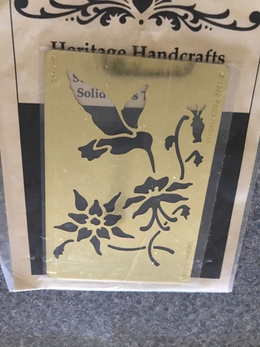Choose One brass embossing stencil - HERITAGE HANDCRAFTS Brand-See photos, list - Picture 29 of 30