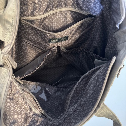 Lug Damen grau solide Front Einschubtasche Doppelgriff Reise Tragetaschen Einheitsgröße - Bild 8 von 16